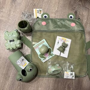 Kid's Frog Bath Set 7 Pieces